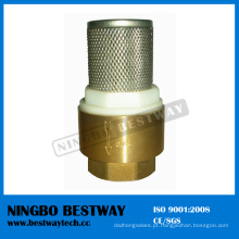 Válvula de retenção de bronze com filtro de aço inoxidável (BW-C09)